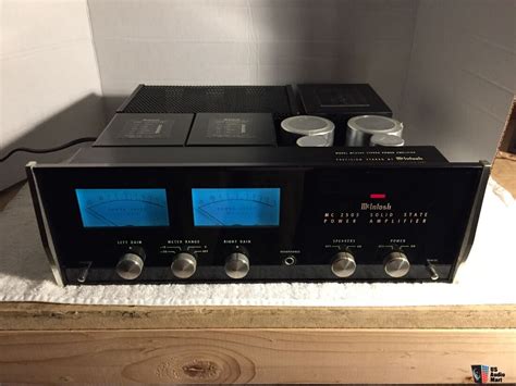 McIntosh MC 2505 Vintage Stereo Power Amplifier Photo #2567746 - US Audio Mart