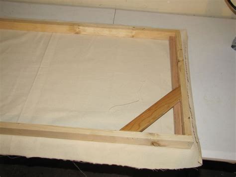 How to Build a Custom Sized Stretched Canvas | Diy canvas frame, Stretch canvas diy, Frames for ...