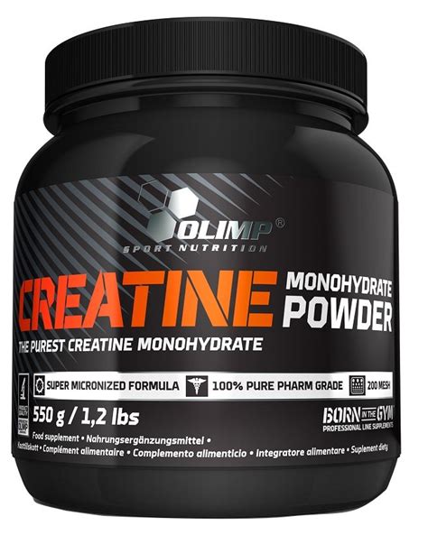 Olimp Nutrition Creatine Monohydrate Powder - Bodybuilding and Sports ...