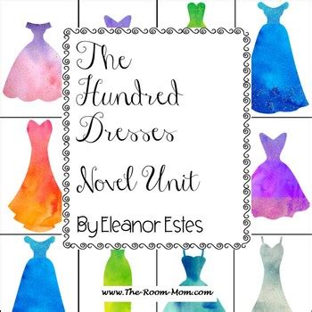 The Hundred Dresses Novel Unit by TheRoomMom | Teachers Pay Teachers