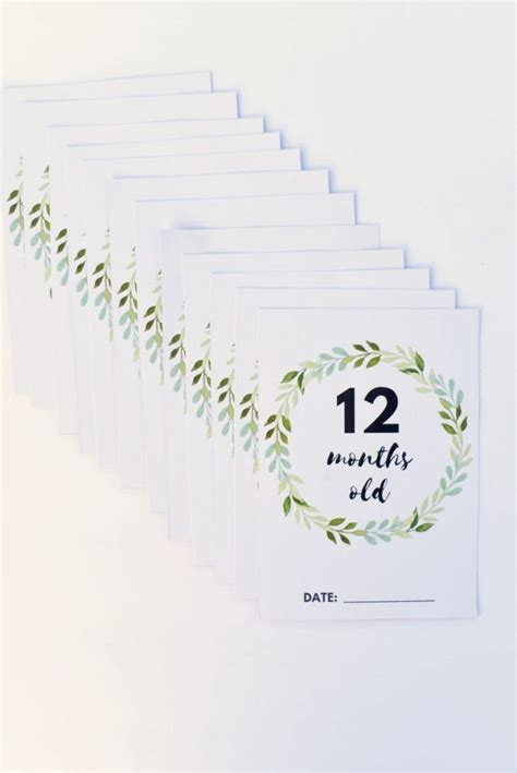 Monthly baby pictures free baby milestone cards Baby Monthly Milestones, Baby Milestone Cards ...