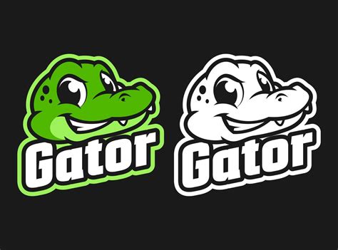 GATOR HEAD CARTOON CHARACTER MASCOT 22734071 Vector Art at Vecteezy