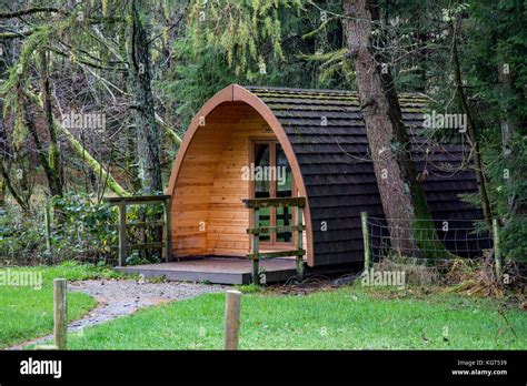 Camping pods in Great Langdale Campsite, Lake District National Park Stock Photo: 165258669 - Alamy