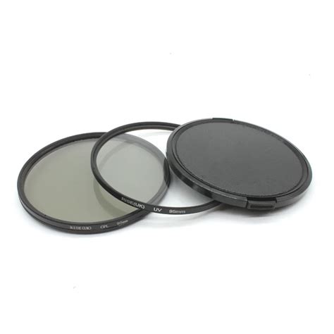 95mm CPL CIRCULAR POLARIZER + UV FILTERS Filter 95 mm+95 MM LENS CAP FOR CAMERA-in Camera ...