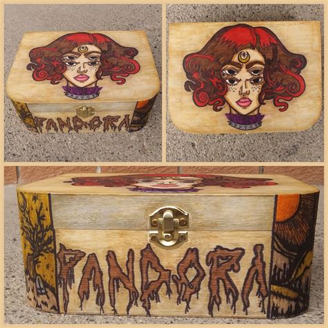 Pandora's Box Jewelry Box Keepsake Box - Etsy