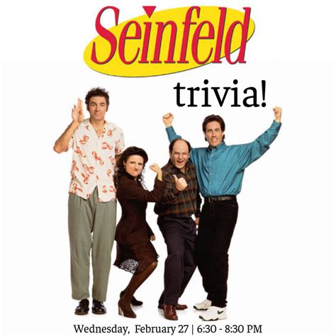 Seinfeld Trivia at Puckett's Boat House | Spring Hill Fresh | Keeping You In The Local Know ...