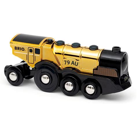 BRIO World Mighty Gold Action Locomotive Battery Powered Train 33630 - Buy Toys from the ...