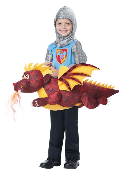 Child Ride a Dragon Costume