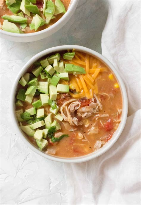 Chicken Chili Soup - Carmy - Easy Healthy-ish Recipes