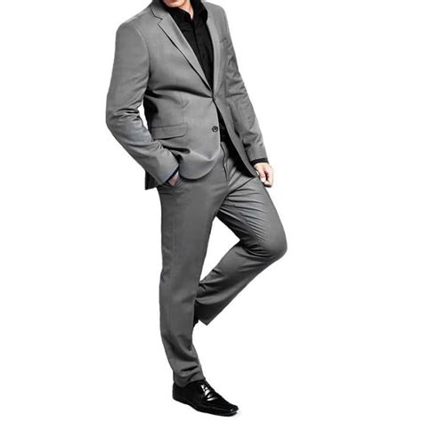 Grey Stretch Suit | Worlds Most Comfortable Suits For Men On The Go - The Stretch Suit