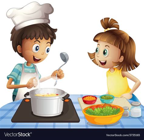 Cooking Art, Cooking With Kids, Children Cooking, Cartoon Photo, Cartoon Images, Kitchen Cartoon ...