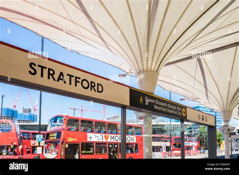 Stratford Bus Station, London, England, U.K Stock Photo - Alamy