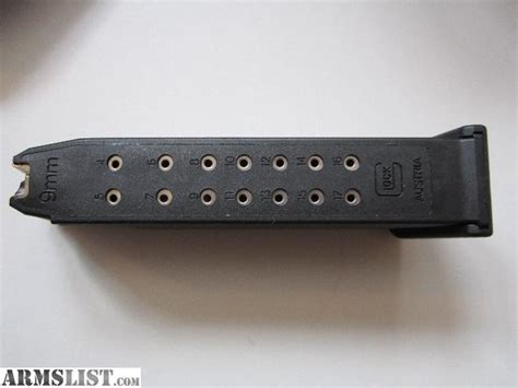 ARMSLIST - For Sale: Glock 17 magazine, Gen 4, 17 round, 9mm OEM New