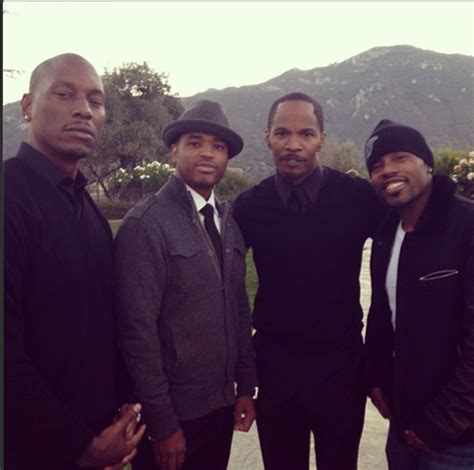 Tyrin Turner And Jamie Foxx