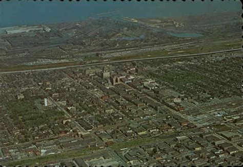 Aerial View of Gary Indiana