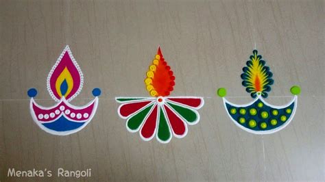 Rangoli Designs For Diwali - YouTube