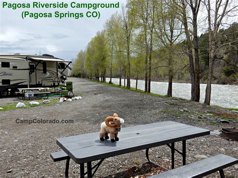 Pagosa Riverside Campground in Pagosa Springs Colorado | Spring camping ...