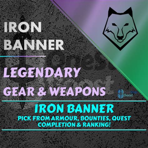 Iron Banner (Multiple Options) | Bounties, Quest, Armour and Ranking ...