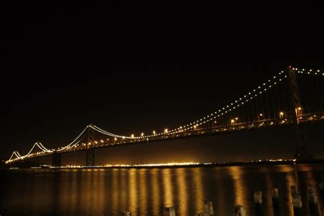 Bright lights on bridge. DUH | San mateo/sf bridge at night,… | Flickr