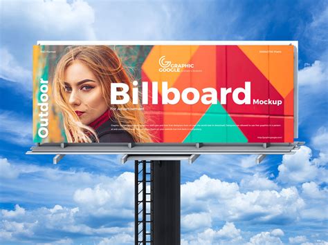 Huge Billboard Mockup For Communication Campaigns - Mockup River