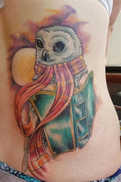 Harry Potter Hedwig Tattoo by Chloe DeBoo: TattooNOW