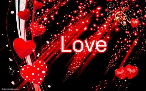 Red Love Heart Background (47+ images)