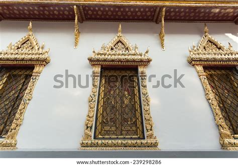 Window Wat Phra Kaew Inside Stock Photo 239298286 | Shutterstock