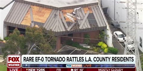 'It was very scary': Tornado rattles Los Angeles County residents | Latest Weather Clips | FOX ...