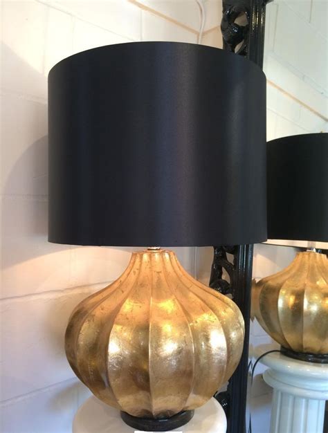 Large Gold Table Lamp - ShawnManzano