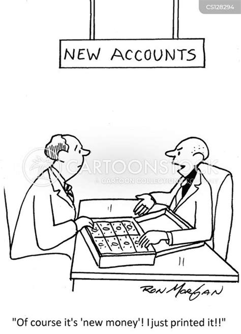 New Accounts Cartoons and Comics - funny pictures from CartoonStock