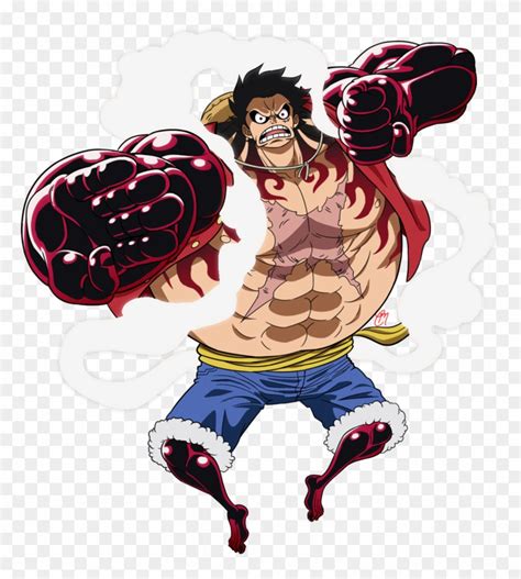 Luffy Drawing Gear - Luffy Gear 4 Vs Big Mom, HD Png Download - 800x880(#2366487) - PngFind