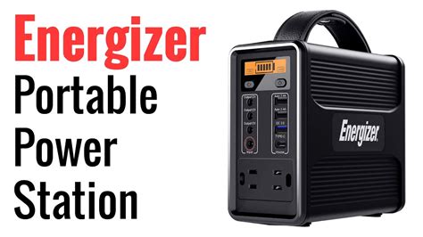 Energizer 150W 160Wh Lithium Portable Power Station - Review And Testing - YouTube