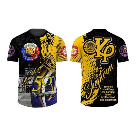 1973 AKP 50th Anniversary Alpha Kappa Rho Full Sublimation Frat Shirt (Skeptron) 3D T-Shirt ...