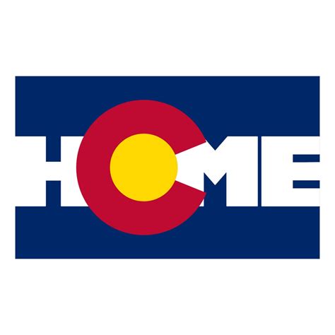 Colorado Flag Bumper Sticker Home - Etsy