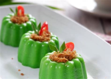 Resep Kue Talam Pandan Abon oleh Aditya Damayanti - Cookpad