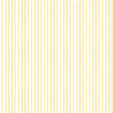 Closet Stripe by Farrow & Ball - Pale Yellow / White - Wallpaper : Wallpaper Direct