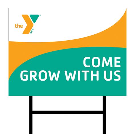 COME GROW WITH US Yard Sign | YShop.biz