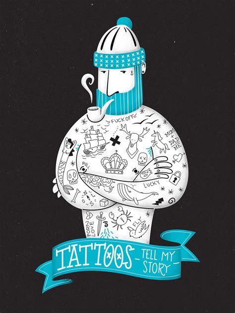 Tattoos tell my story on Behance