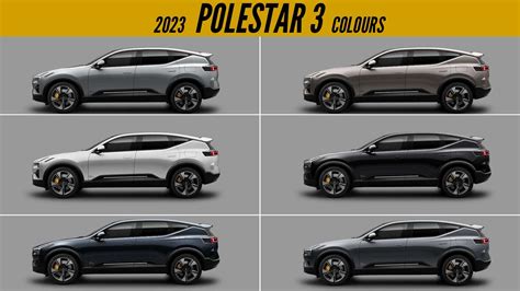 2023 Polestar 3 SUV - All Color Options - Images | AUTOBICS