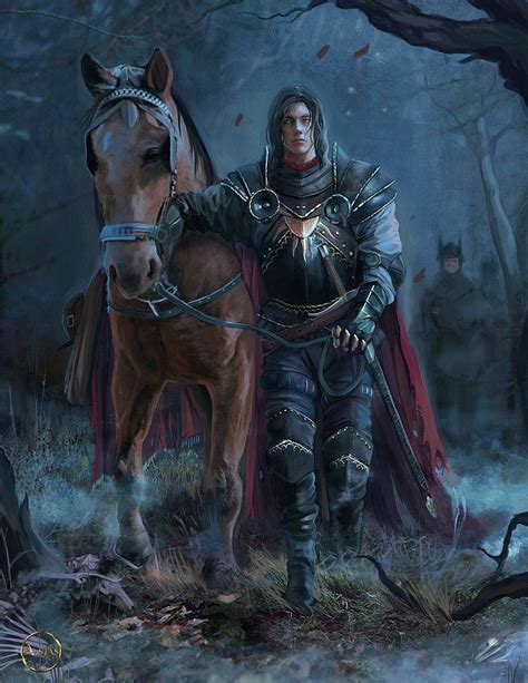 ArtStation - The Witcher- Cahir, A Stas | Witcher art, The witcher, Character art