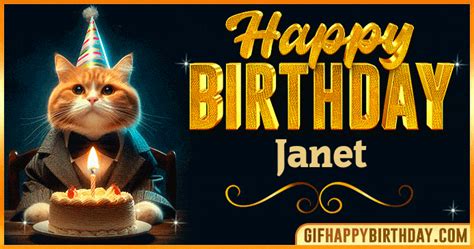 Happy Birthday Janet GIF Images