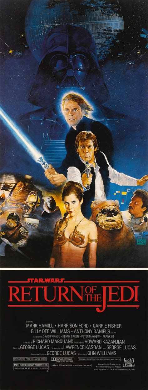 RETURN OF THE JEDI, US STYLE B POSTER, 1983 | Star Wars Online2019 ...