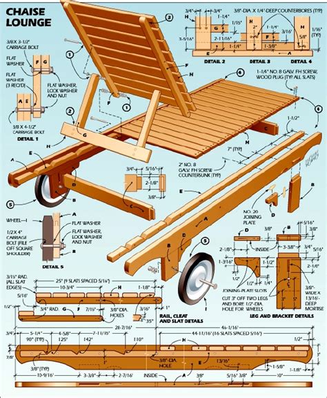 Plans For Wooden Lounge Chair PDF Woodworking