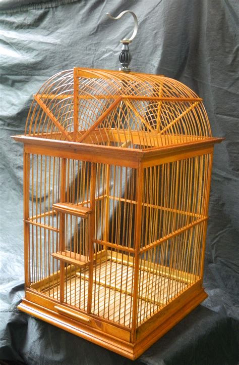 wooden bird cage | Kuş kafesi, Elişi fikirleri, Kafes