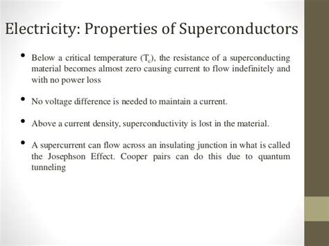 Superconductors And their Applications