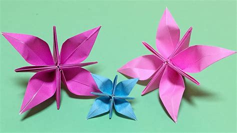 How To Make An Origami Flower With 1 Piece Of Paper | Best Flower Site