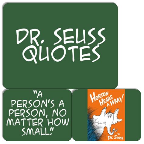 Dr. Seuss Quotes - Match The Memory