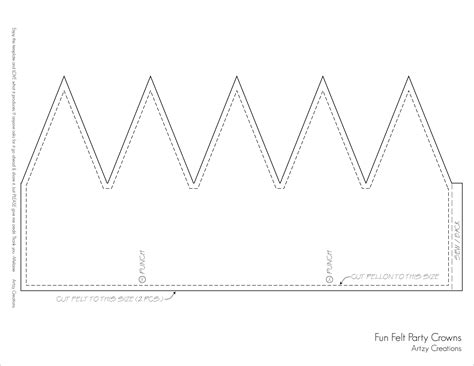 Free Printable Crown Template Free Download