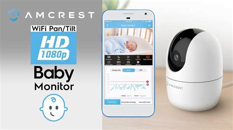 Amcrest Smart Home Wi-Fi Pan/Tilt Baby Monitor Camera Model No. ASH21 - YouTube