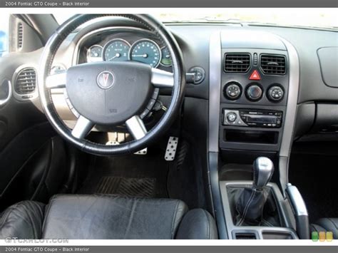 Black Interior Dashboard for the 2004 Pontiac GTO Coupe #60623780 | GTCarLot.com